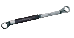 LLAVE ACODADA 13-17 MM <br/>CROMADO AEROSPACIAL <br/>ANTI-CAIDA ACO